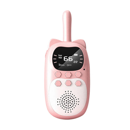 Walkie Talkies para Niños 2PCS, Juguetes Electrónicos, Gadgets de Espía para Niños, Radio Teléfono para Bebés, Alcance de 3 km,