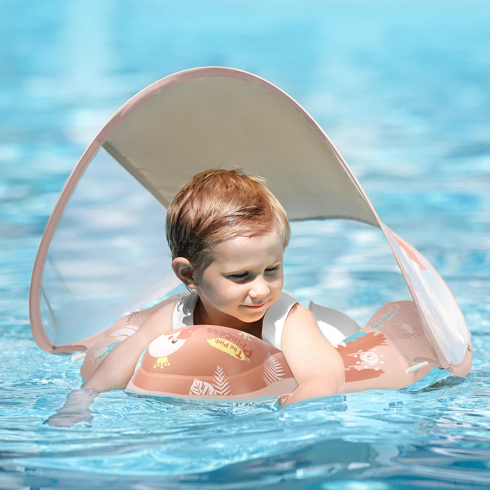 Flotador para bebés y niños pequeños. Flotador infantil para el baño, juguetes de verano para nadar.