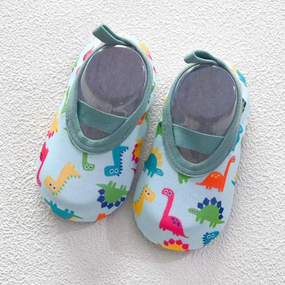 Zapatillas acuáticas para niños: Zapatillas deportivas de playa para deportes acuáticos. Calzado para natación y actividades tanto en interiores como al aire libre. Zapatillas descalzas para niños y niñas.